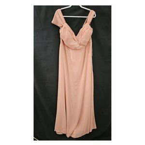 Birdy Grey Spence Convertible Dress Dusty Rose 1X